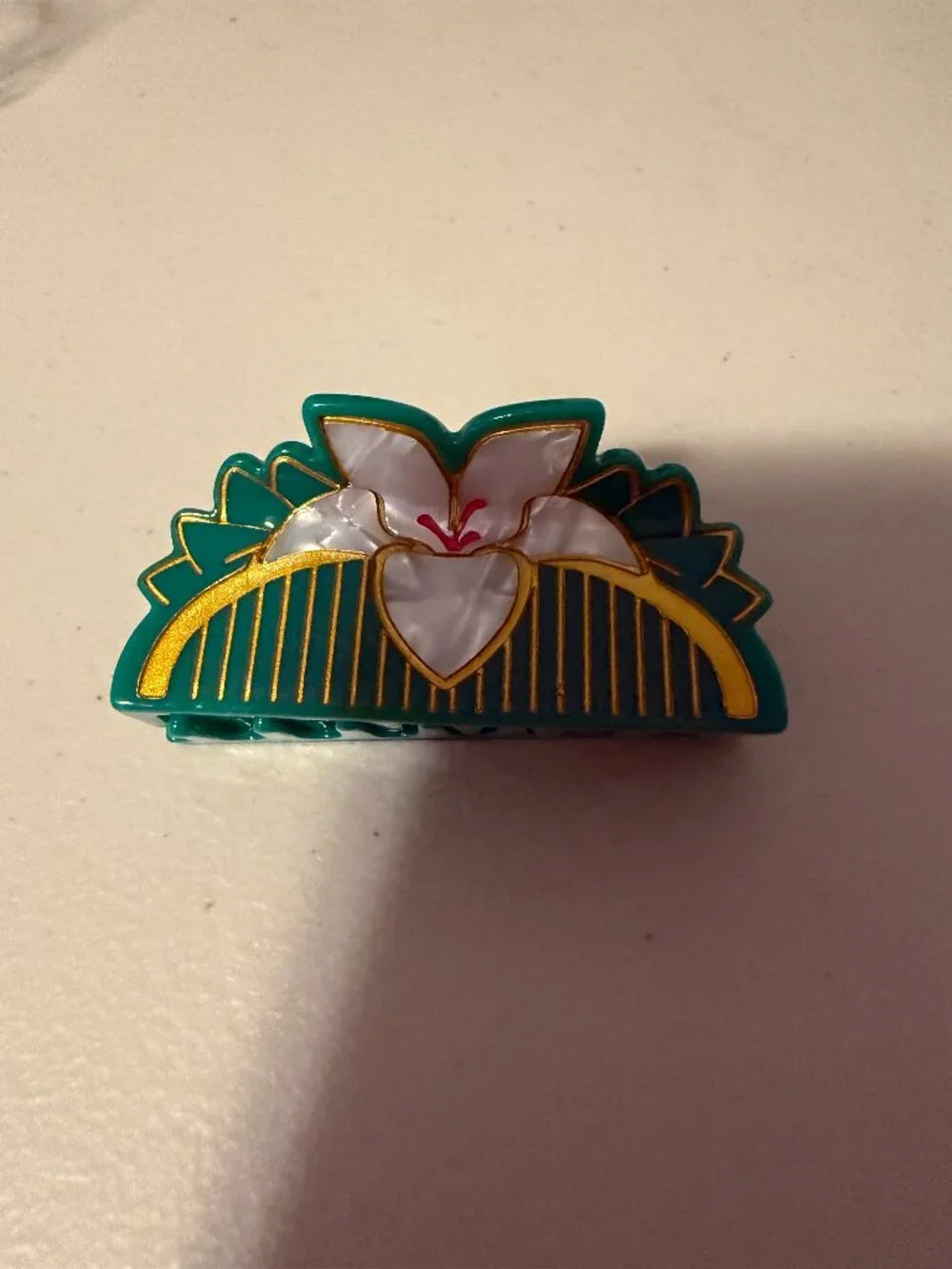 Disney Mulan Lotus Claw Clip Hair Accessory